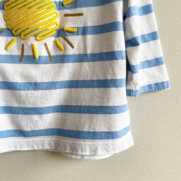 Gap Striped Embroidered Sunshine Tee - Picture 3 of 6